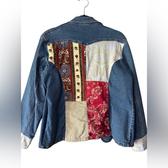 Vintage Mary-Kate and Ashley Patchwork Jean Jacket - Picture 1 of 8